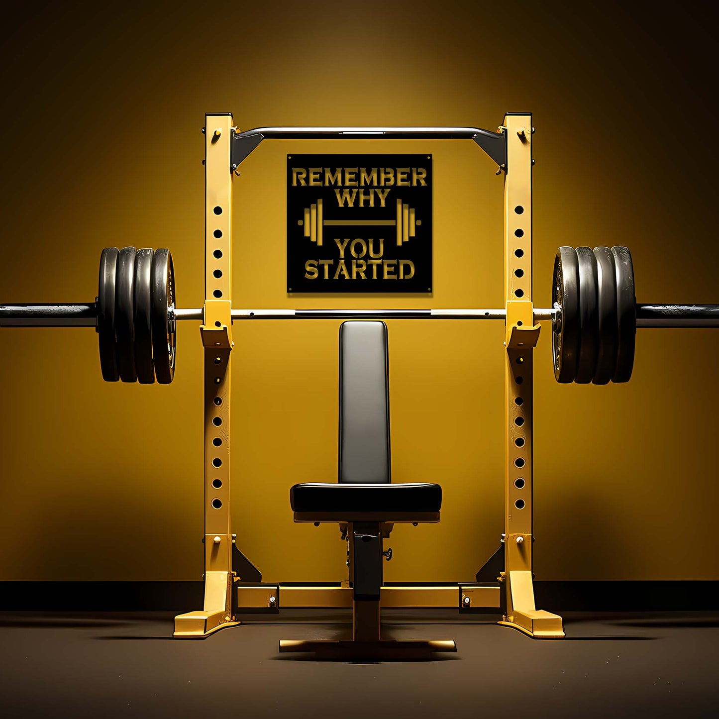 Custom Gym Signs  Home Decor