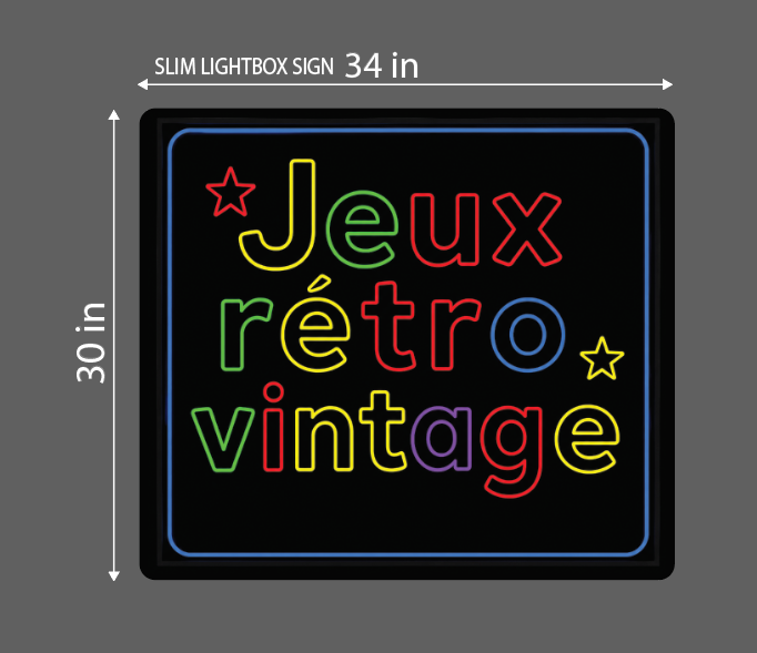 Comptant Collectibles Slim Lightboxes