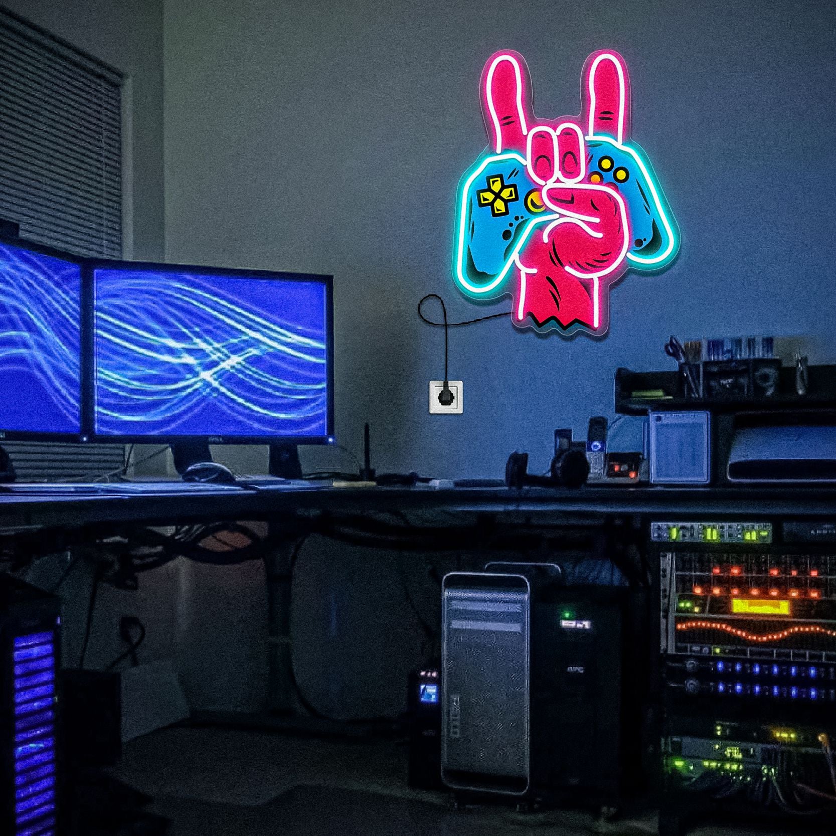 Game Controller Neon Sign