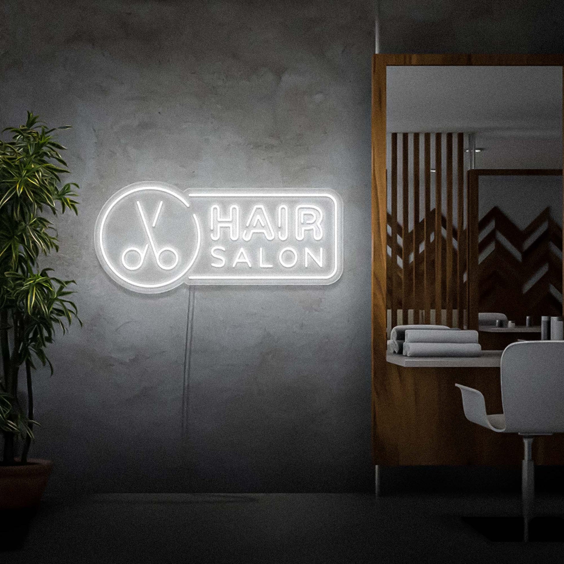 Hair Salon Neon Signs Wall Light Home