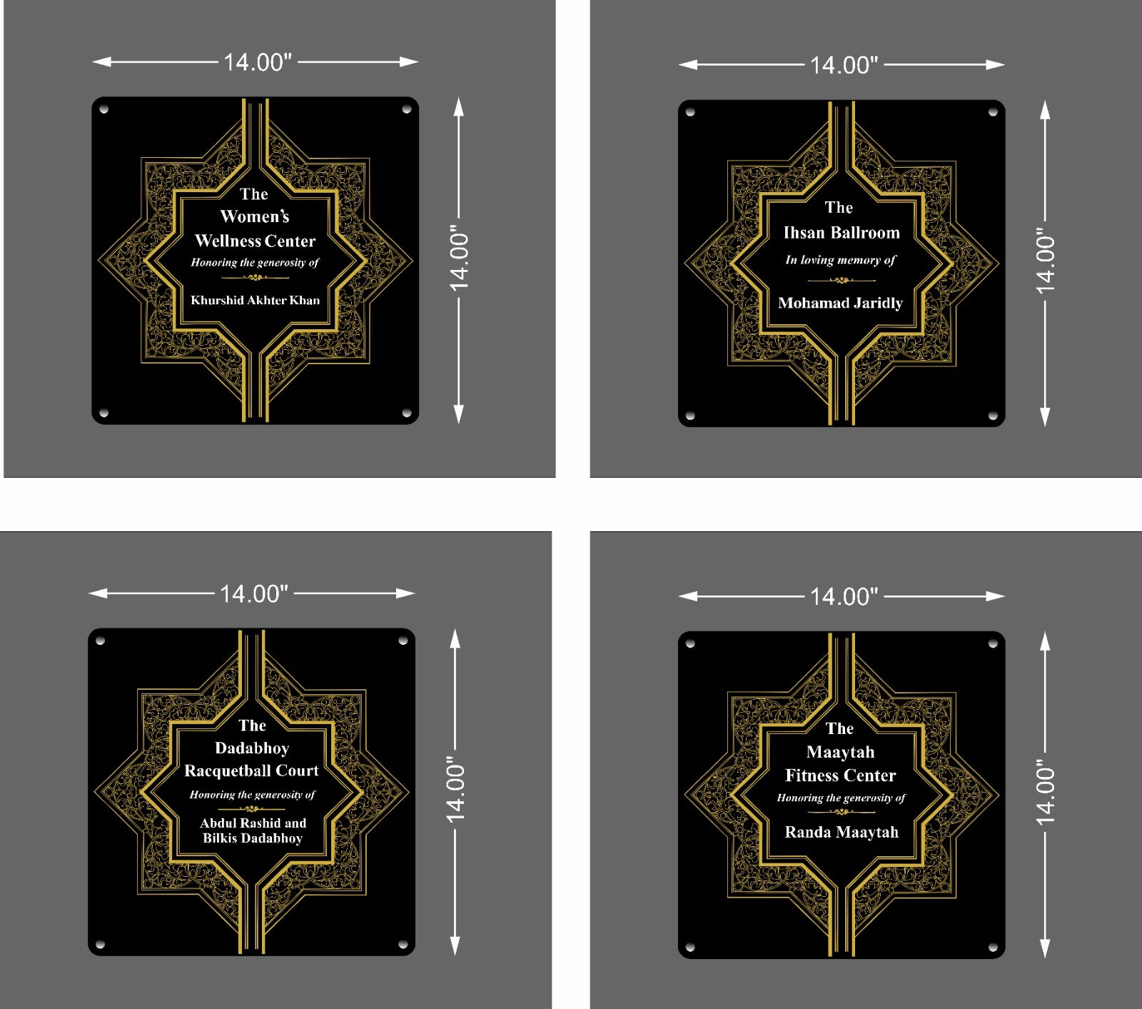Custom Plaque Signs - Neonsnest.com