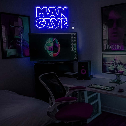 Man Cave Led Sign