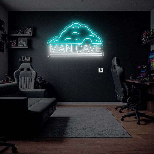 Man Cave Neon Sign, Neon Lights For Man Cave