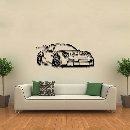 Metal Car Sign for Room Decor
