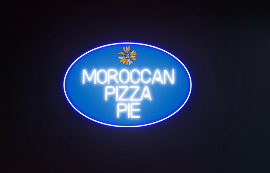 Moroccan Pizza Pie Neon Sign - Neonsnest.com