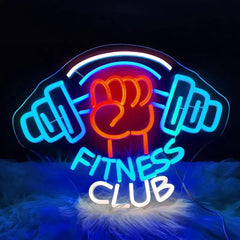 Fitness Club Neon Sign