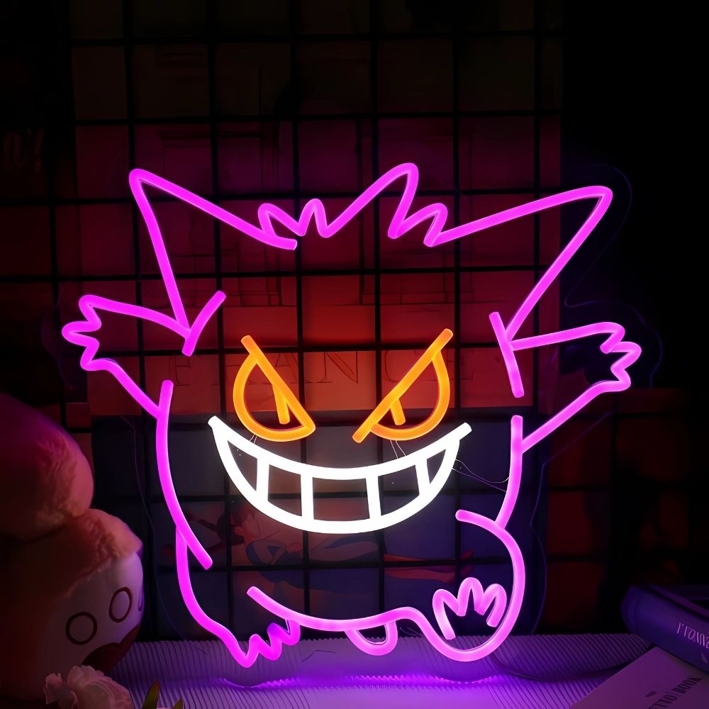 Gengar Neon Sign