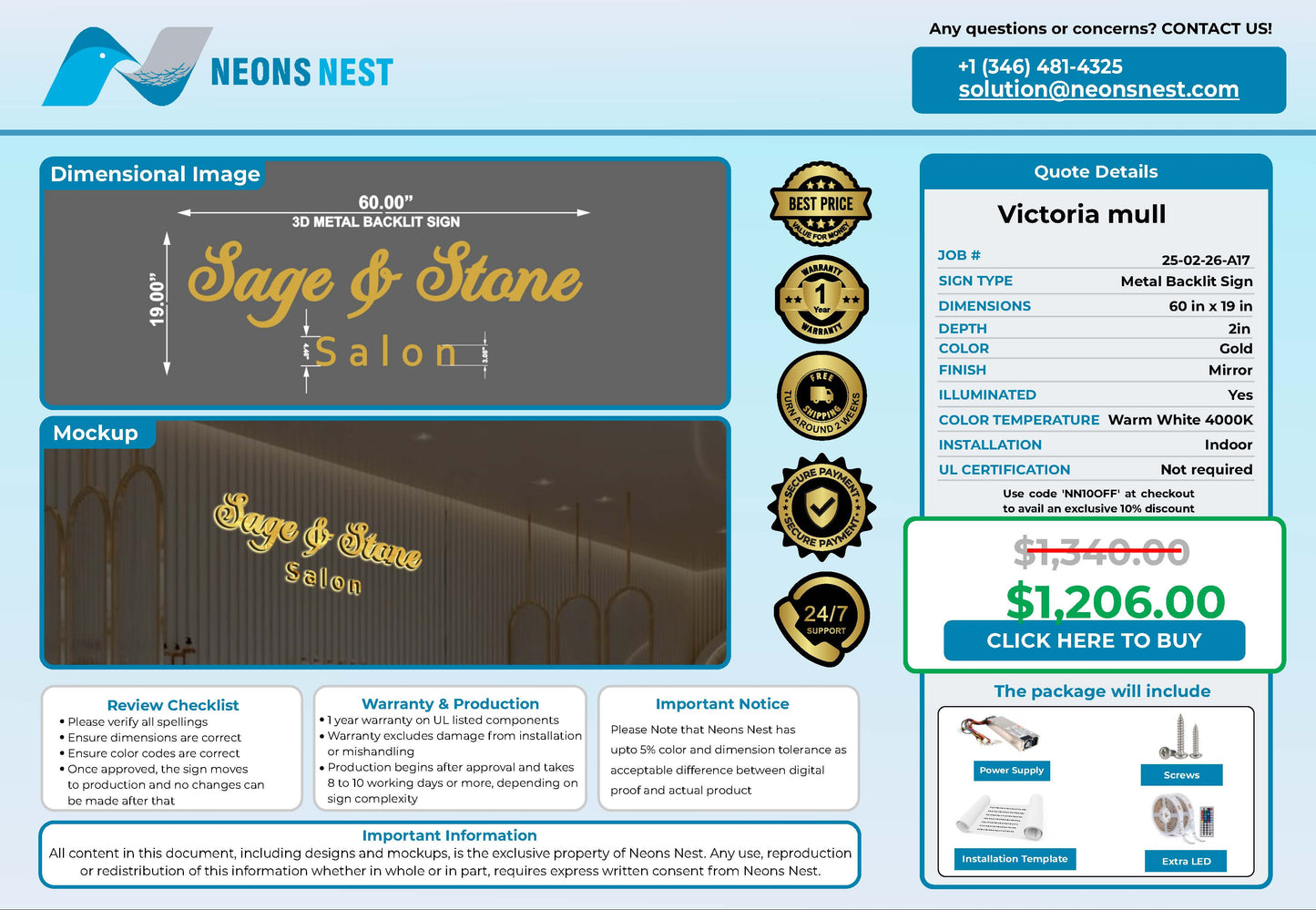 Sage and stone salon - Neonsnest.com
