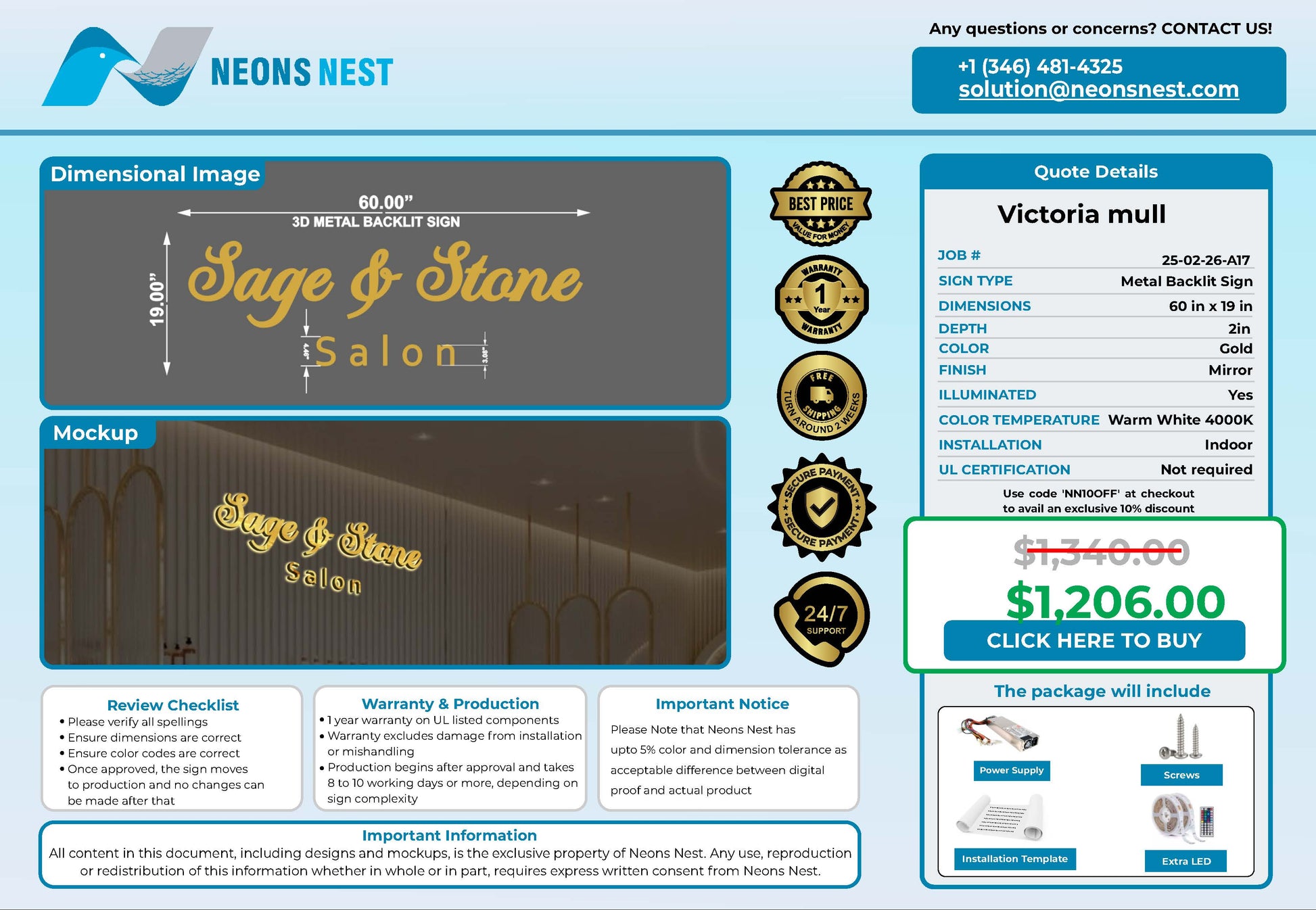 Sage and stone salon - Neonsnest.com