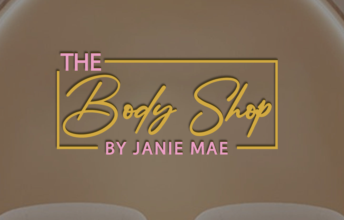 The Body Shop Metal Sign