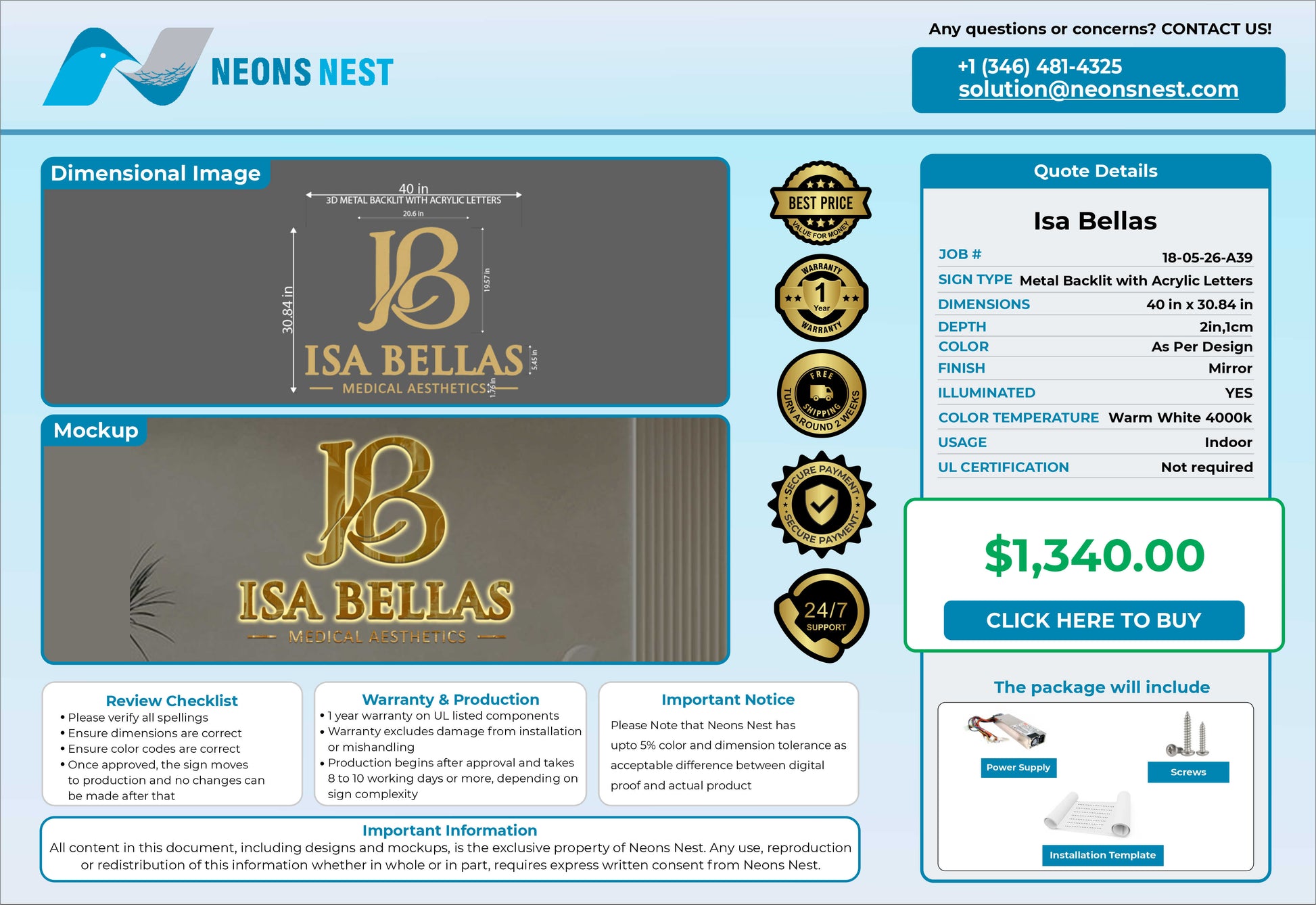 Isabella's Medical Aesthetics - Neonsnest.com