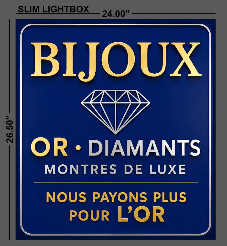 Bijoux Slim Lightbox