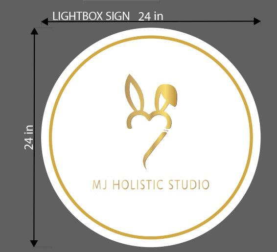 MJ Holistic Studio Signs