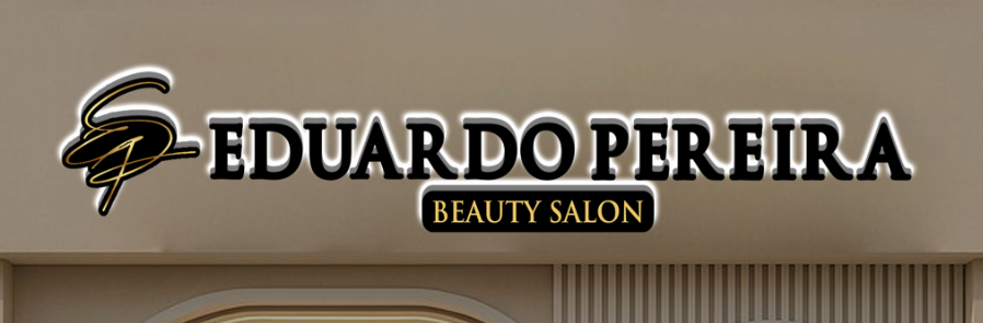 Eduardo Pereira Beauty Salon – 3D Metal Backlit Sign