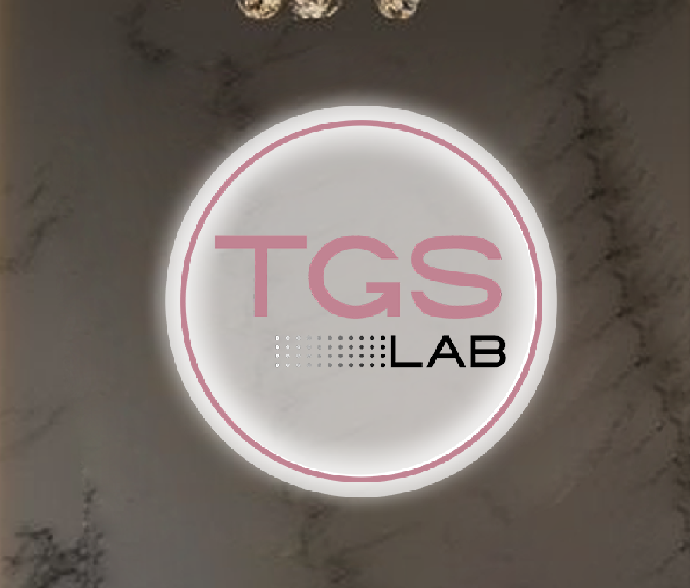 TGS Lab Round Acrylic Sign