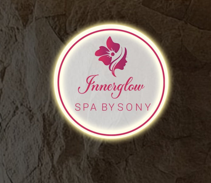 Inner Glow Round Acrylic Sign
