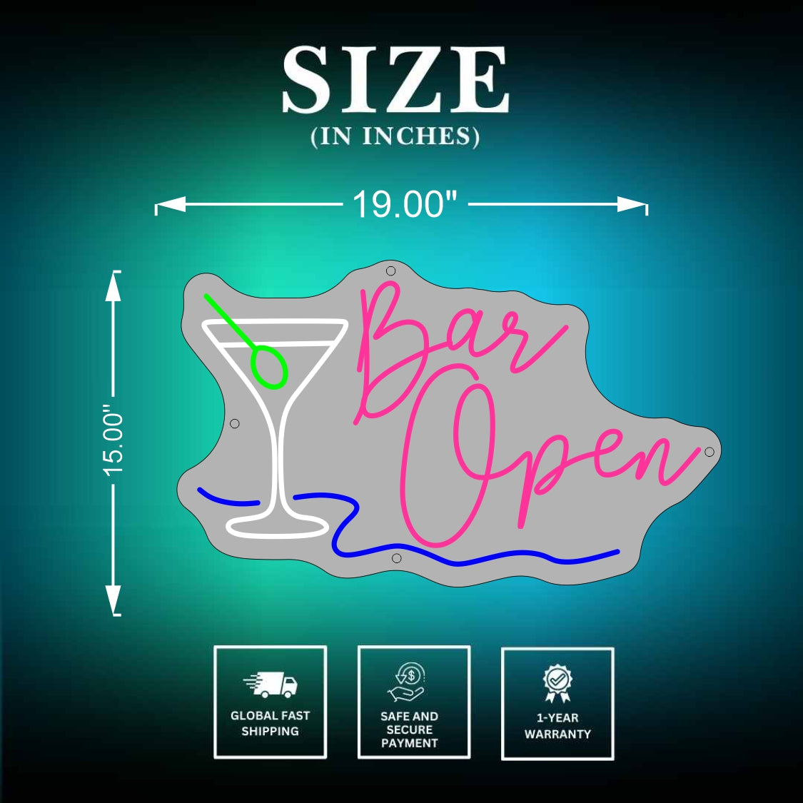 Bar Open Neon Sign