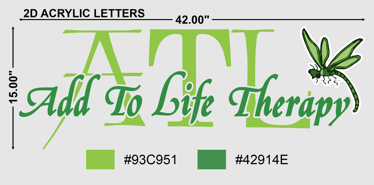 2D Acrylic Letters for Apprecia - Neonsnest.com